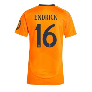 Real Madrid Endrick #16 Gostujuci Dres za Ženska 2024-25 Kratak Rukavima